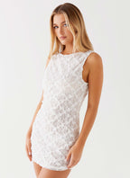Candace Mini Dress - White