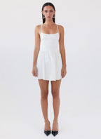 Tesoro Mio Mini Dress - White