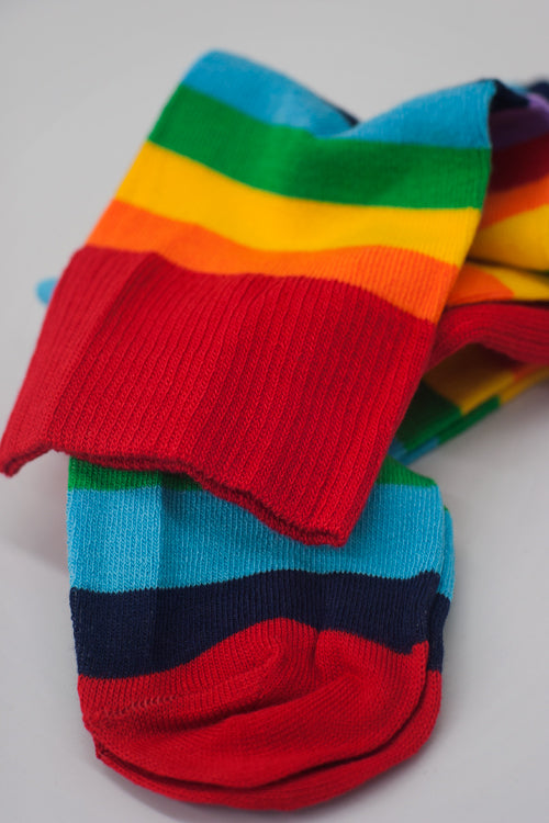 Acrylic Rainbow Thigh High