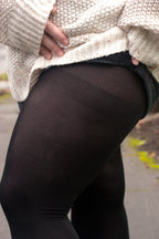 Plus Size Semi-Opaque Tights