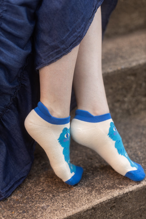 Cuddle Me Sneaker Footie Sock