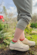 Plant Manager Sneaker Footie Sock