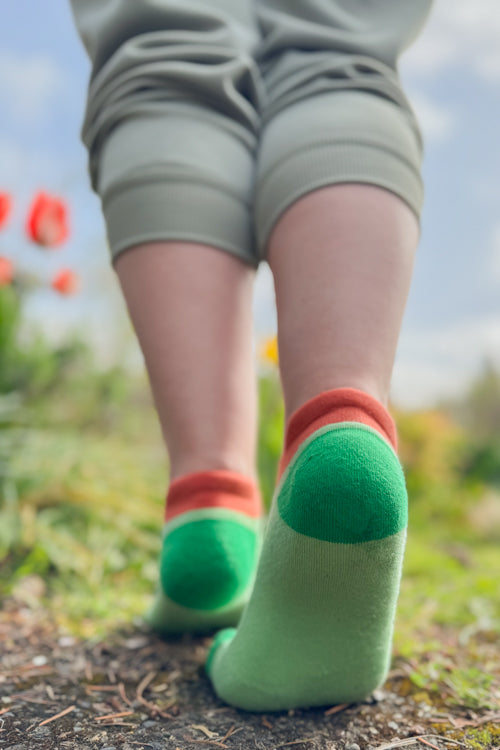 Plant Manager Sneaker Footie Sock