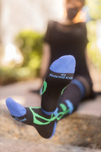 Botanical Nouveau Thigh High Socks