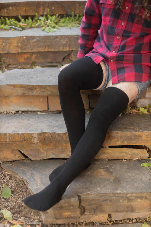 XL Foot Longer Cozy Acrylic Extraordinary Thigh High