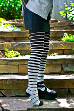 Longer Gradient Stripe Extraordinary Thigh High