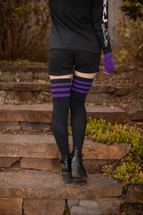 Americana Gothic Thigh High Socks