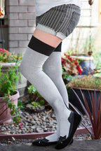 Kitten Tails Thigh High Socks