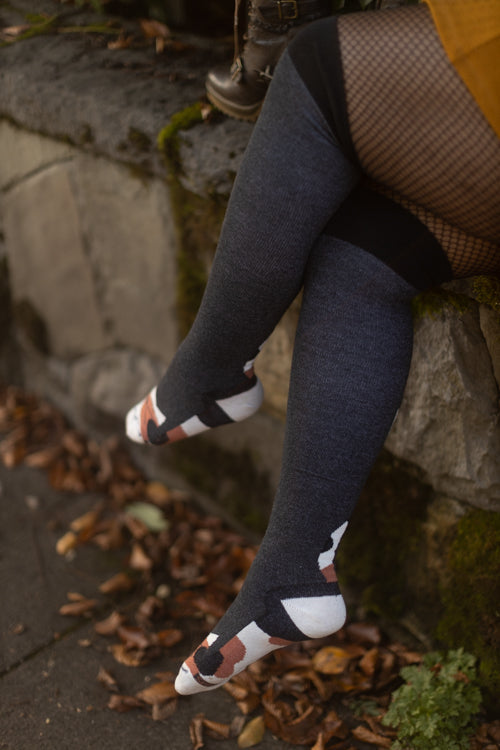 Kitten Tails Thigh High Socks