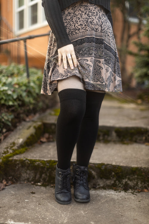 Oops! Cozy Acrylic Thigh High