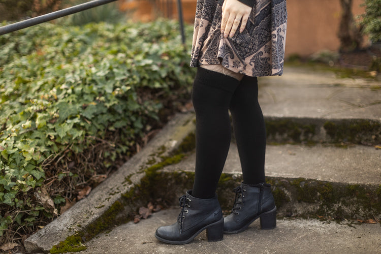 Oops! Cozy Acrylic Thigh High