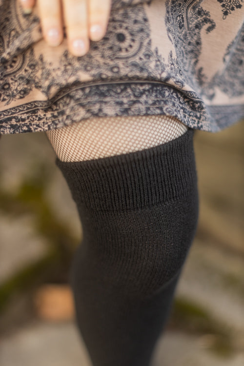 Oops! Cozy Acrylic Thigh High