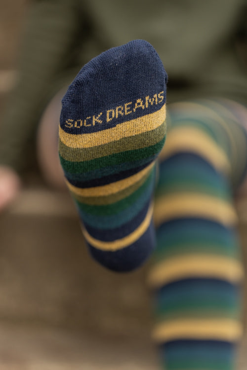 Longer Oasis Stripes Extraordinary Thigh High Socks