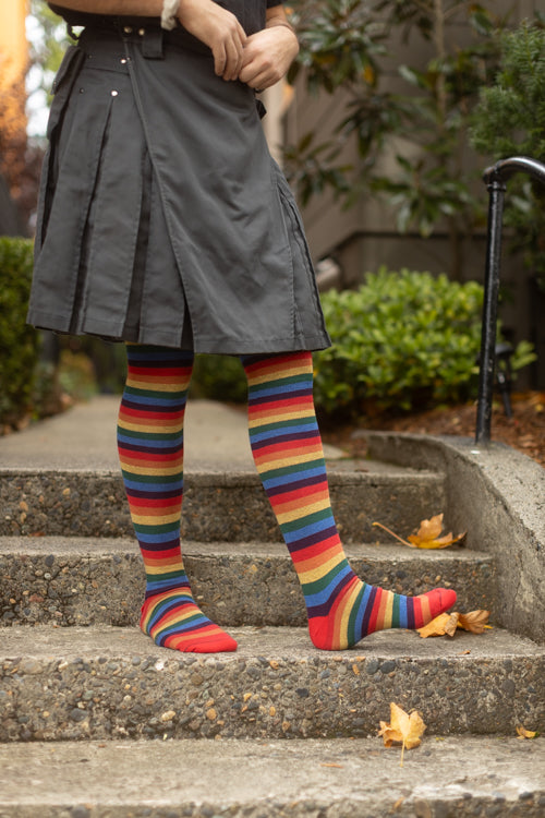 XL Foot Longer Over the Rainbow Extraordinary Thigh High