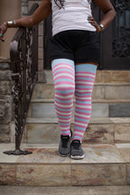 Longer Pride Stripes Extraordinary Tube Socks