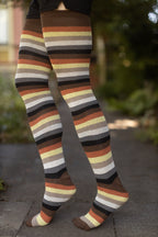 XL Foot Longer Pride Stripes Extraordinary Socks