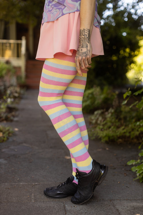 XL Foot Longer Pride Stripes Extraordinary Socks