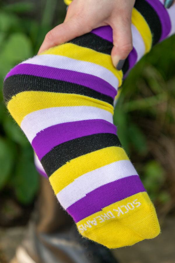 Longer Original Pride Stripes Tube Socks