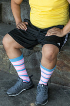 Trans Pride Stripes Knee High Socks