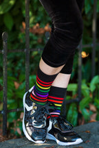 Rainbow Brights Crew Socks