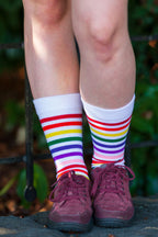 Rainbow Brights Crew Socks