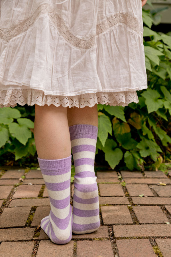 Simply Striped Tube Socks