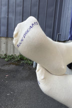 Vanilla Merino Wool Extraordinary Thigh High