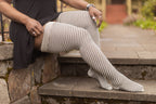 Longer Spiral Wool Extraordinary Thigh High*