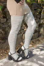 Organic Faceted Extraordinary Thigh High