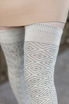 Organic Faceted Extraordinary Thigh High