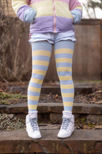 Longer Striped Extraordinary Thigh High Socks