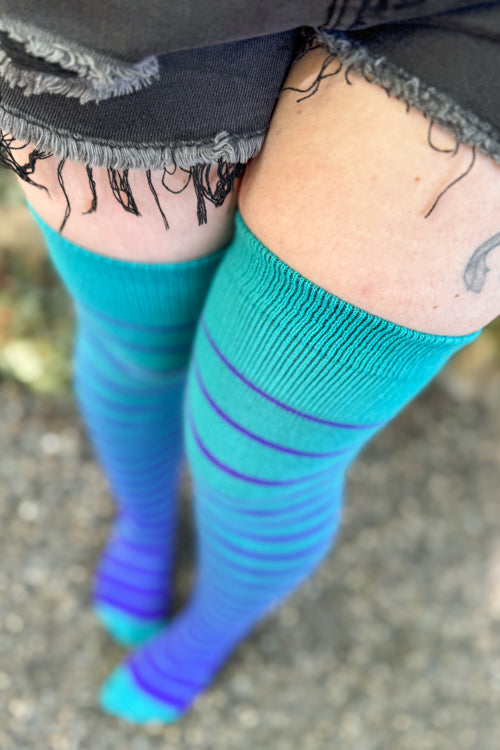 Mermaid Gradient Extraordinary Thigh High