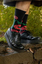 Botanical Nouveau Crew Socks