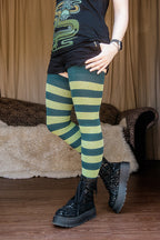 Longer Striped Extraordinary Thigh High Socks