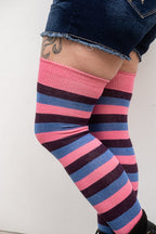 Oops! Not-So-Bi Pride Stripes Extraordinary Thigh High