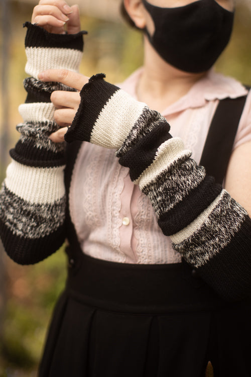 Cookies and Cream Stripes Warmers