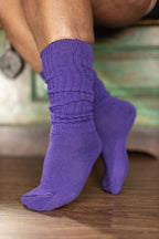 Cotton Slouch Socks