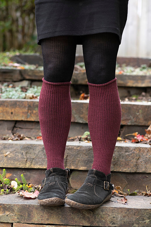 Cuffable Scrunchable Knee High Socks