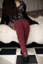 Long Cuffable Scrunchable Leg Warmers