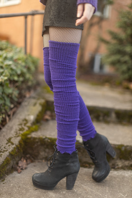 Long Cuffable Scrunchable Leg Warmers