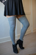 N40 Thigh High Socks