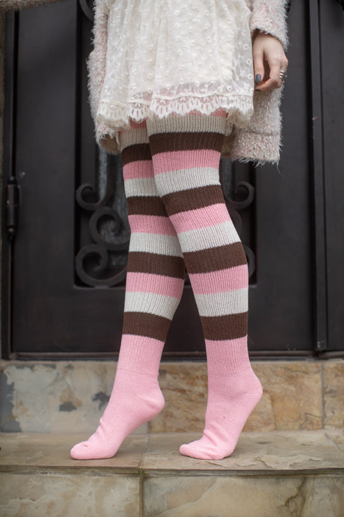 Neapolitan Stripes Thigh High