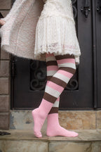 Neapolitan Stripes Thigh High