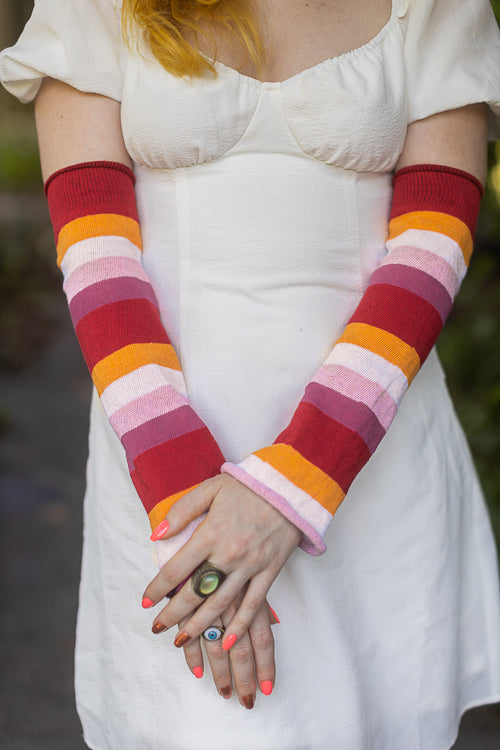Pride Stripes Arm Warmers