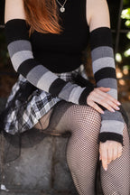 Shadow Stripes Warmers