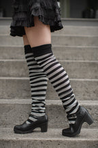 Super Stripes Thigh High Socks