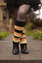 Trick or Treat Stripes Warmers