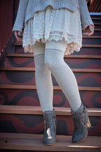 Wool Waffle Extraordinary Thigh High
