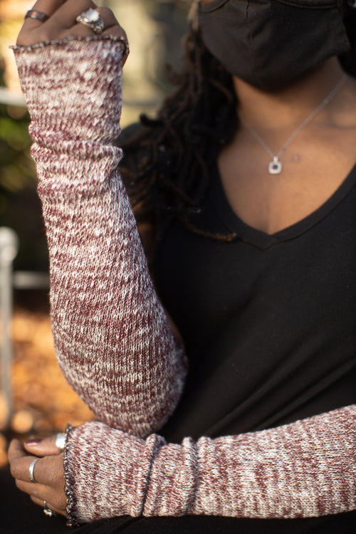 Marled Scrunchable Arm Warmer