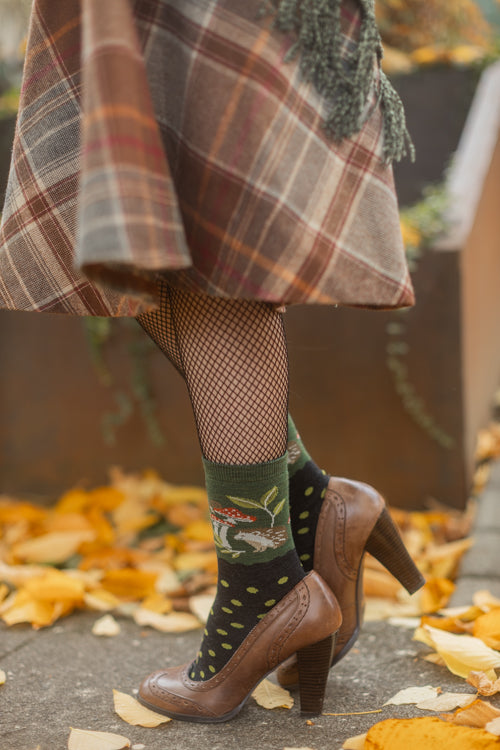 Hedgehog Wild Life Wool Crew